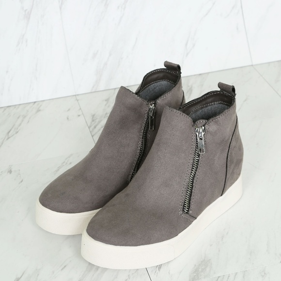 sneaker booties no wedge